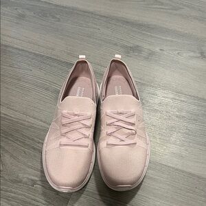 Skechers Light Pink Slip-On Sneakers